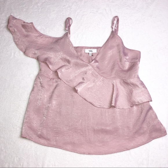 NSR, Pink, Cold Shoulder Halter, Medium, NWOT - Picture 4 of 5